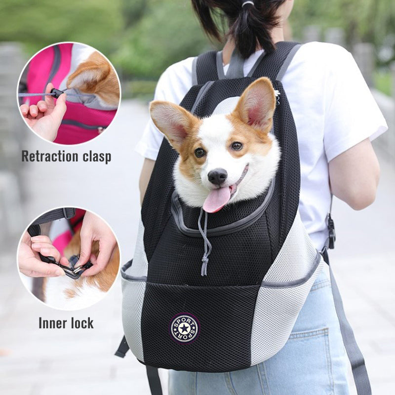 Portable Outdoor Travel Pet Carrier Backpack
