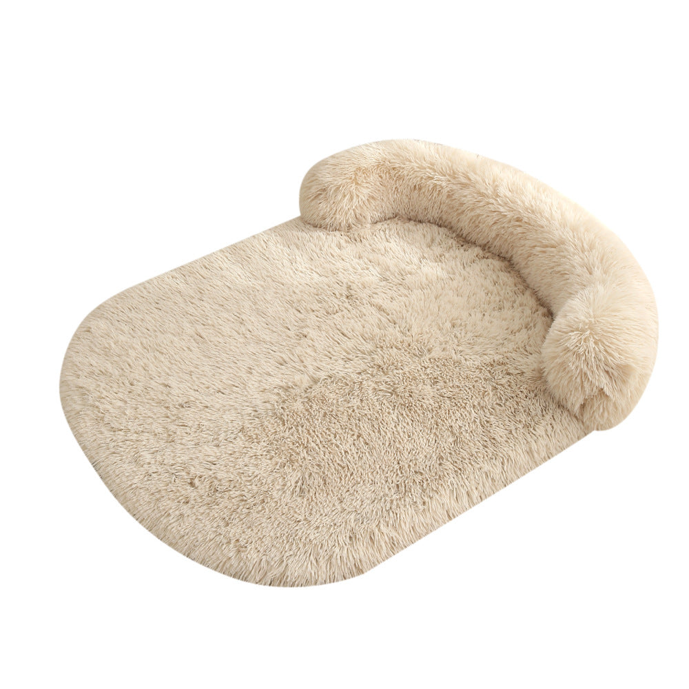 Plush Pet Bed Warm Cushion For Comfortable Sleep And Rest