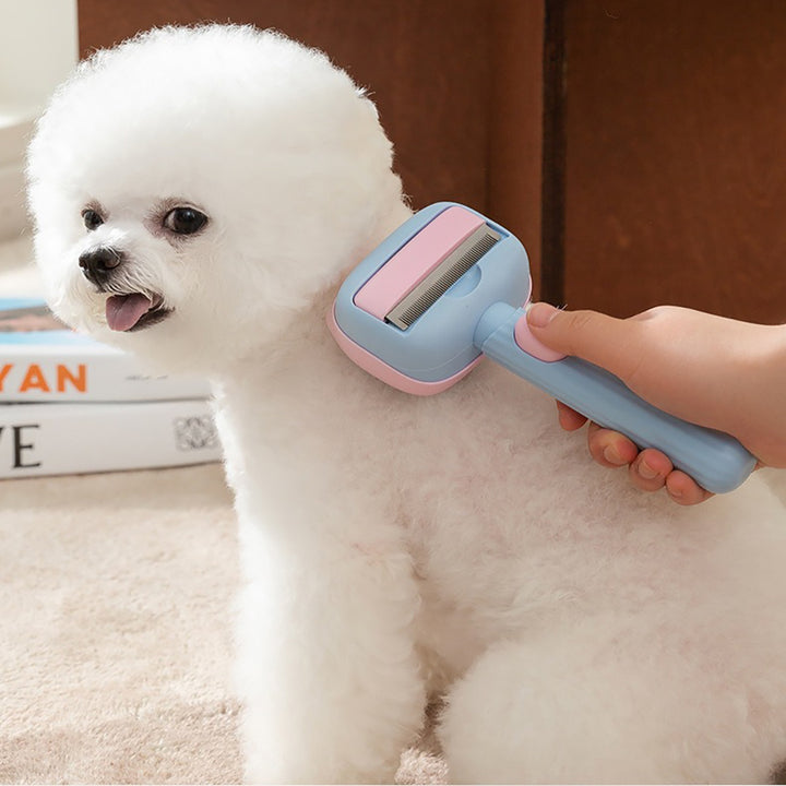 Pet Deshedding Grooming Brush Dematting Comb For Short And Long Hair