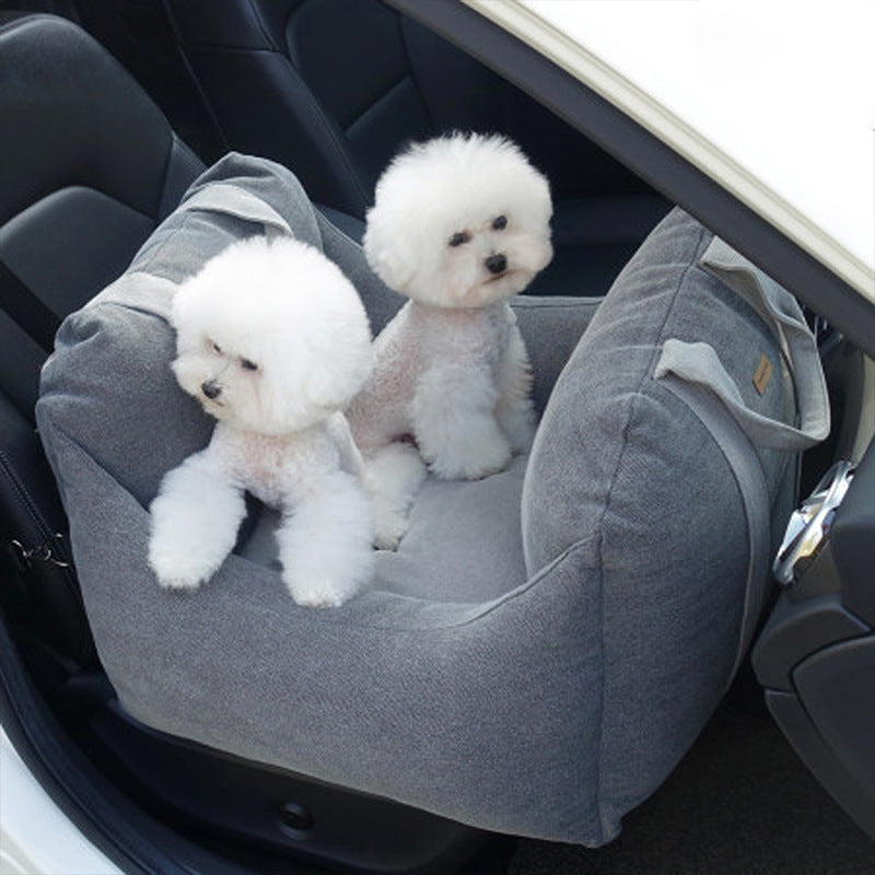 Waterproof Breathable Pet Car Seat Carrier Basket Travel Safety Bag