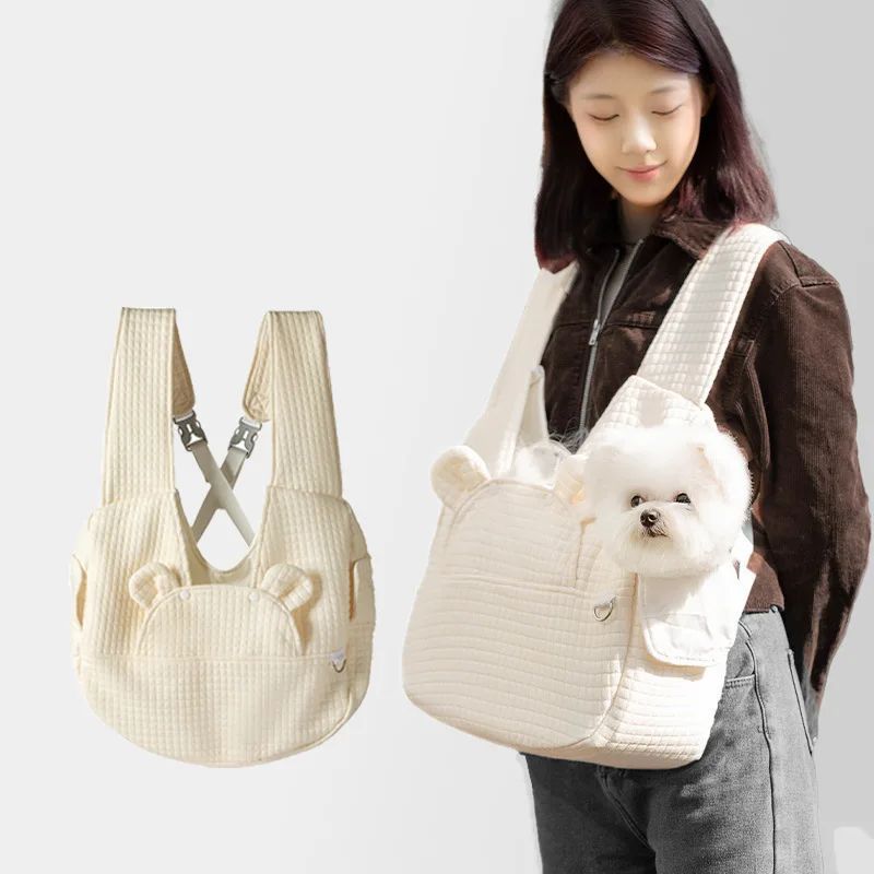 Comfortable Breathable Pet Carrier Backpack For Outdoor Travel Use