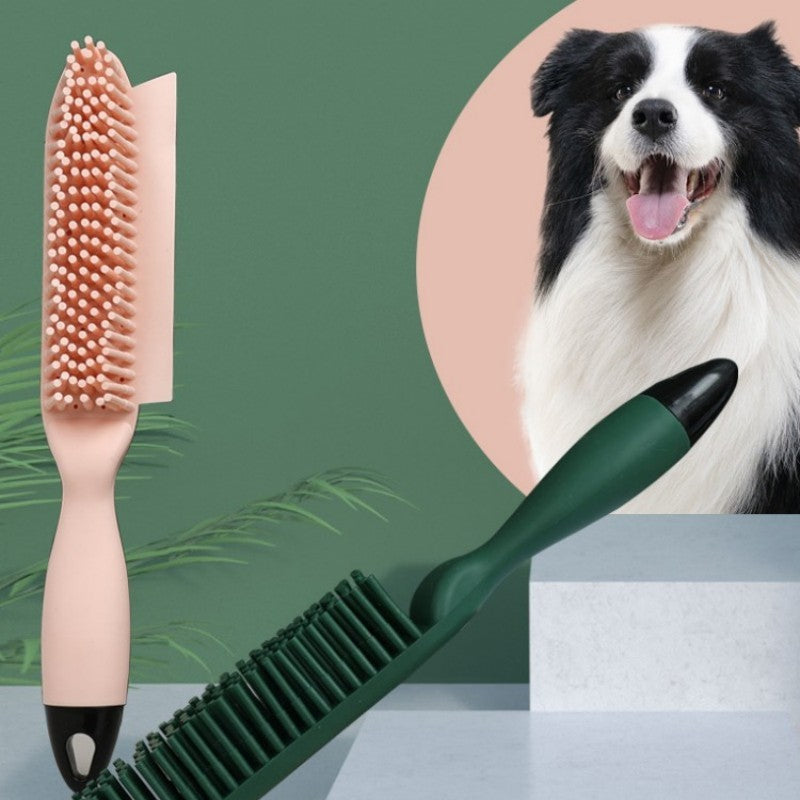 Pet Hair Remover Brush Massage Comb For Grooming And Cleaning