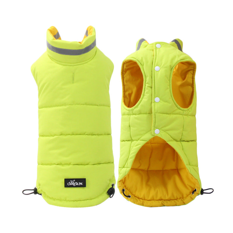 Thickened Waterproof Reflective Double-Sided Pet Jacket