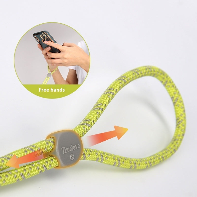 Colorful Adjustable Sliding Pet Leash For Secure And Comfortable Walking