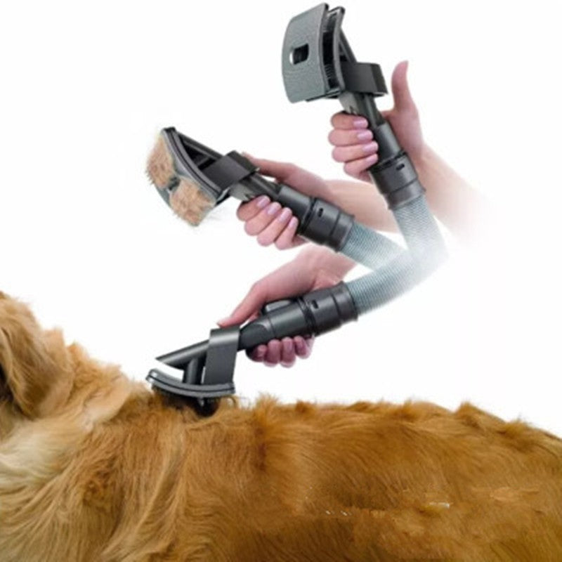 Pet Grooming Brush Tool Vacuum Cleaner Attachment For Hair Removal