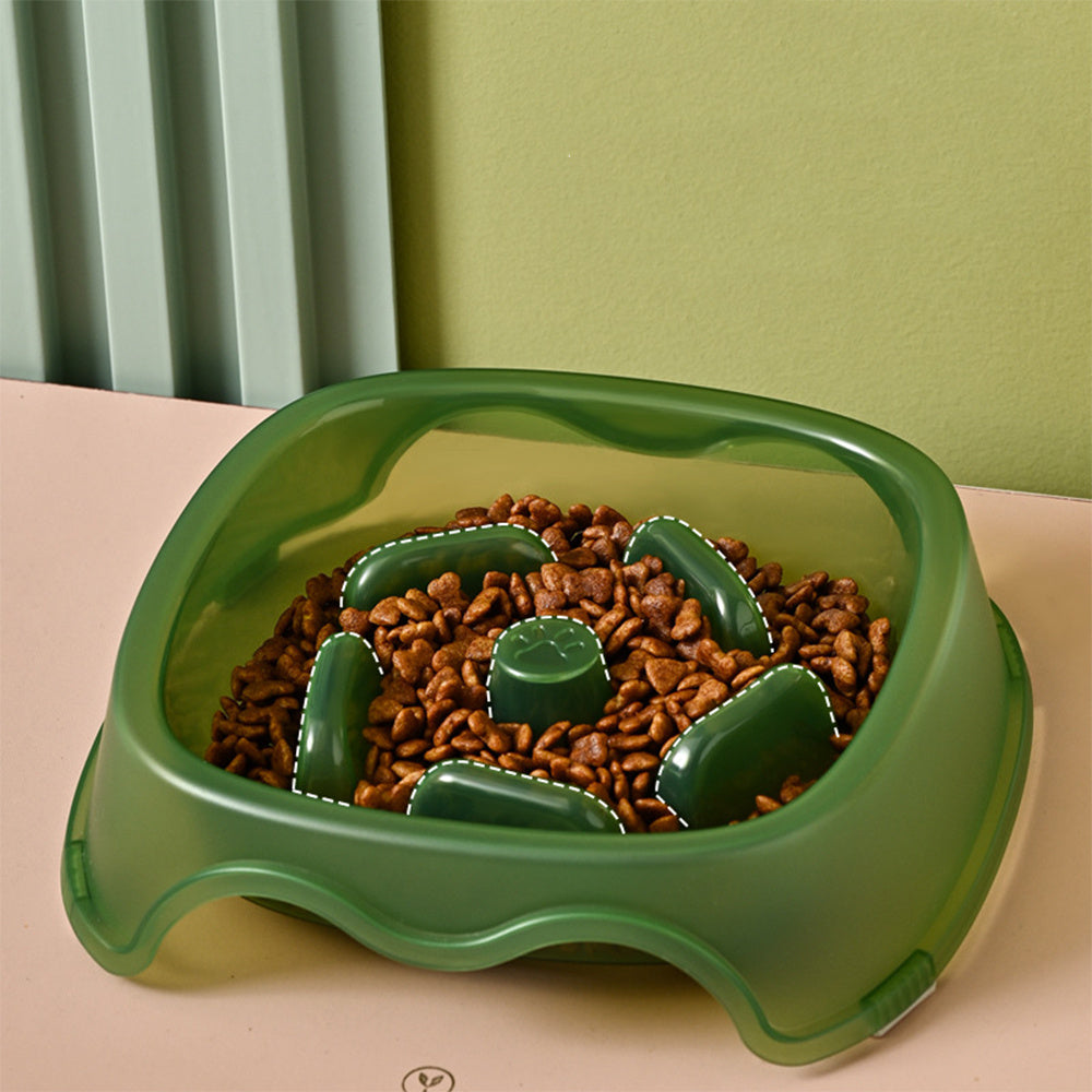 Slow Anti-Choking Water and Food Bowl for Pets