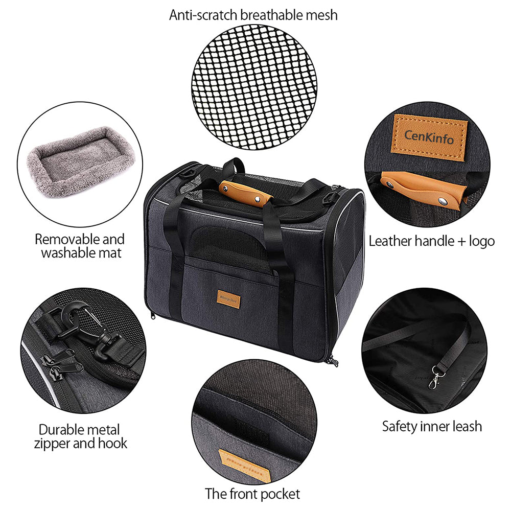 Soft Foldable Portable Pet Carrier Bag