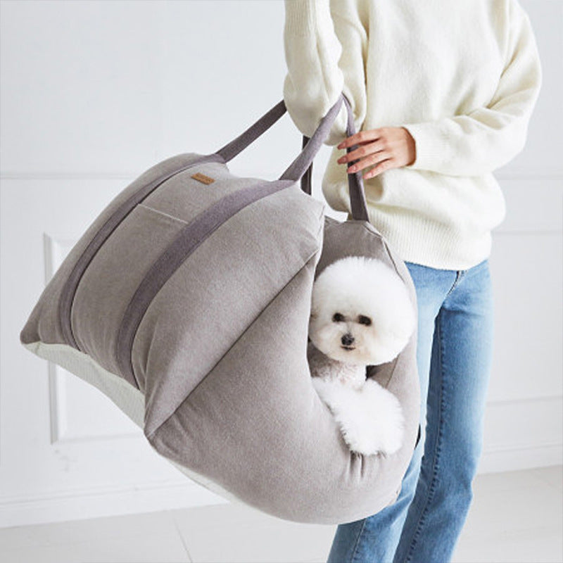 Waterproof Breathable Pet Car Seat Carrier Basket Travel Safety Bag