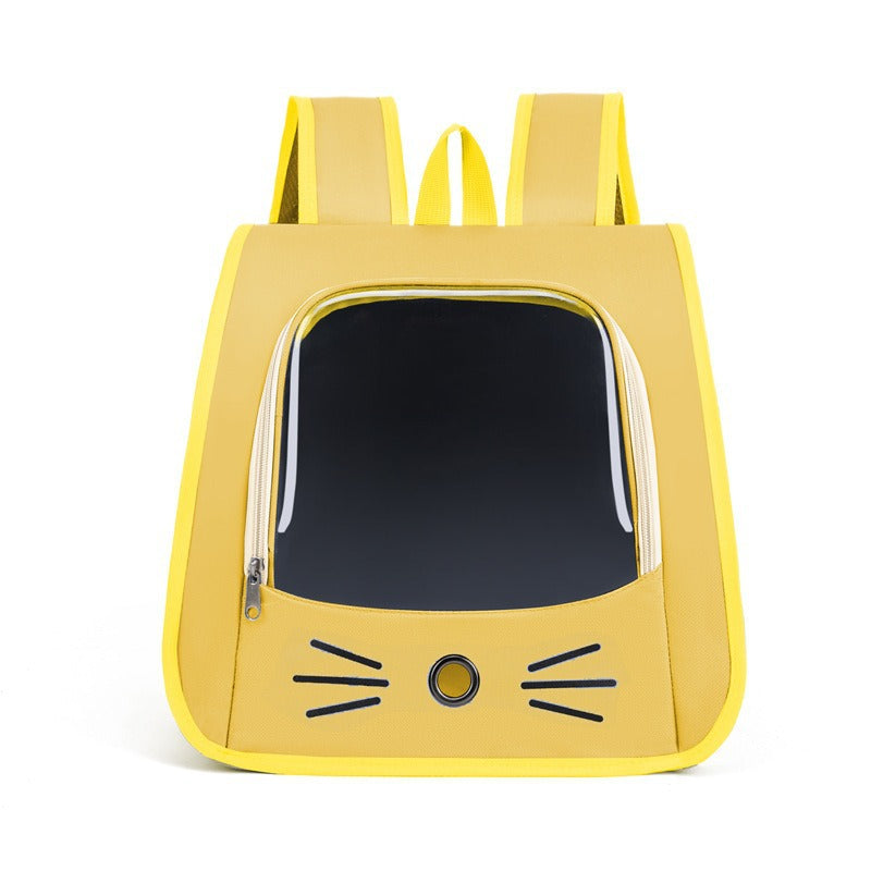 Breathable Portable Pet Carrier Backpack For Outdoor Travel Transport