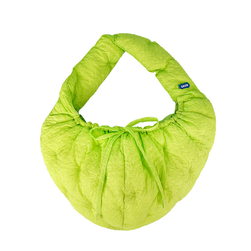 Portable Warm Pet Carrier Shoulder Diagonal Bag Secure Small Size