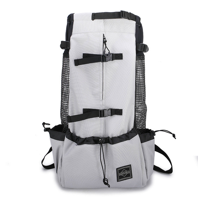 Portable Pet Carrier Backpack Double Shoulder Outdoor Travel Bag