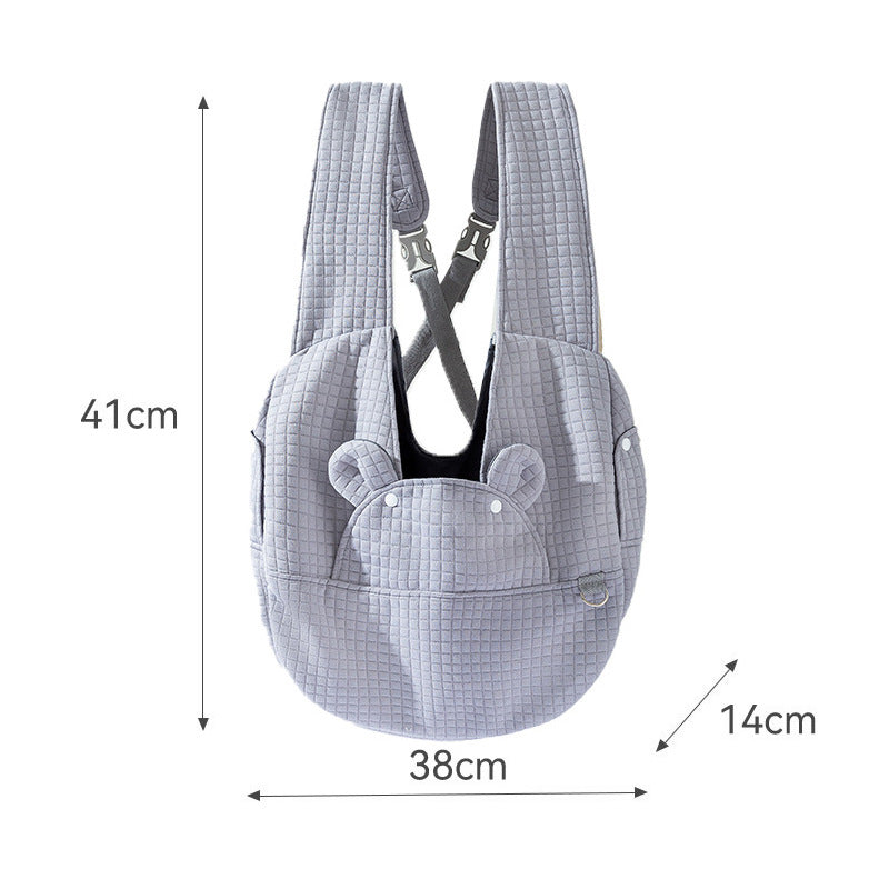 Comfortable Breathable Pet Carrier Backpack For Outdoor Travel Use