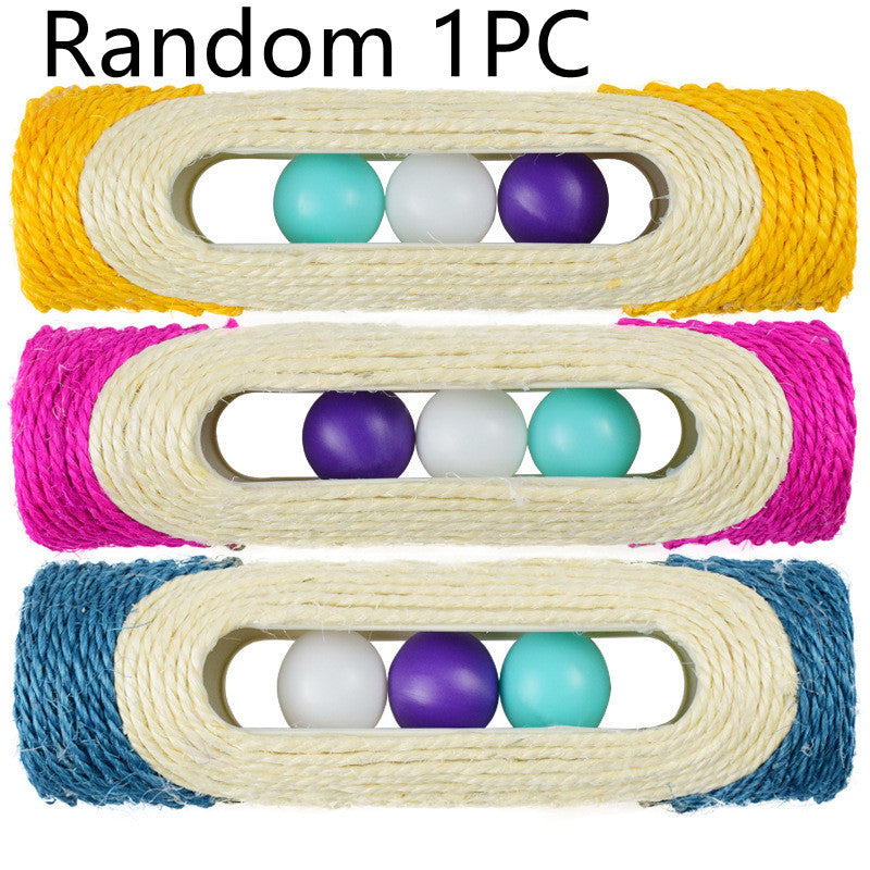 Durable Sisal Drum Toys for Pets Interactive Fun