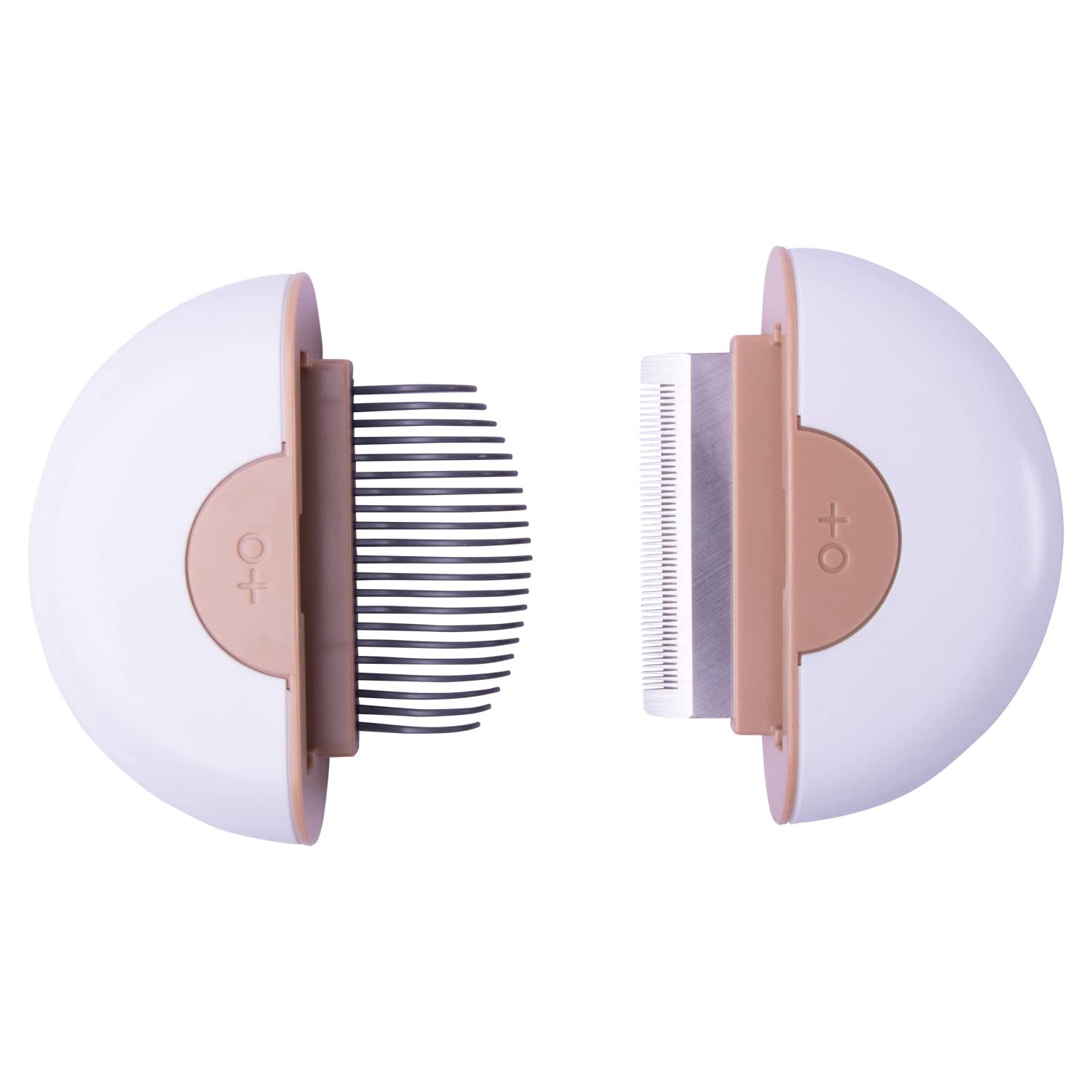 Pet Grooming Comb Steel Brush For Shedding And Matted Hair Care