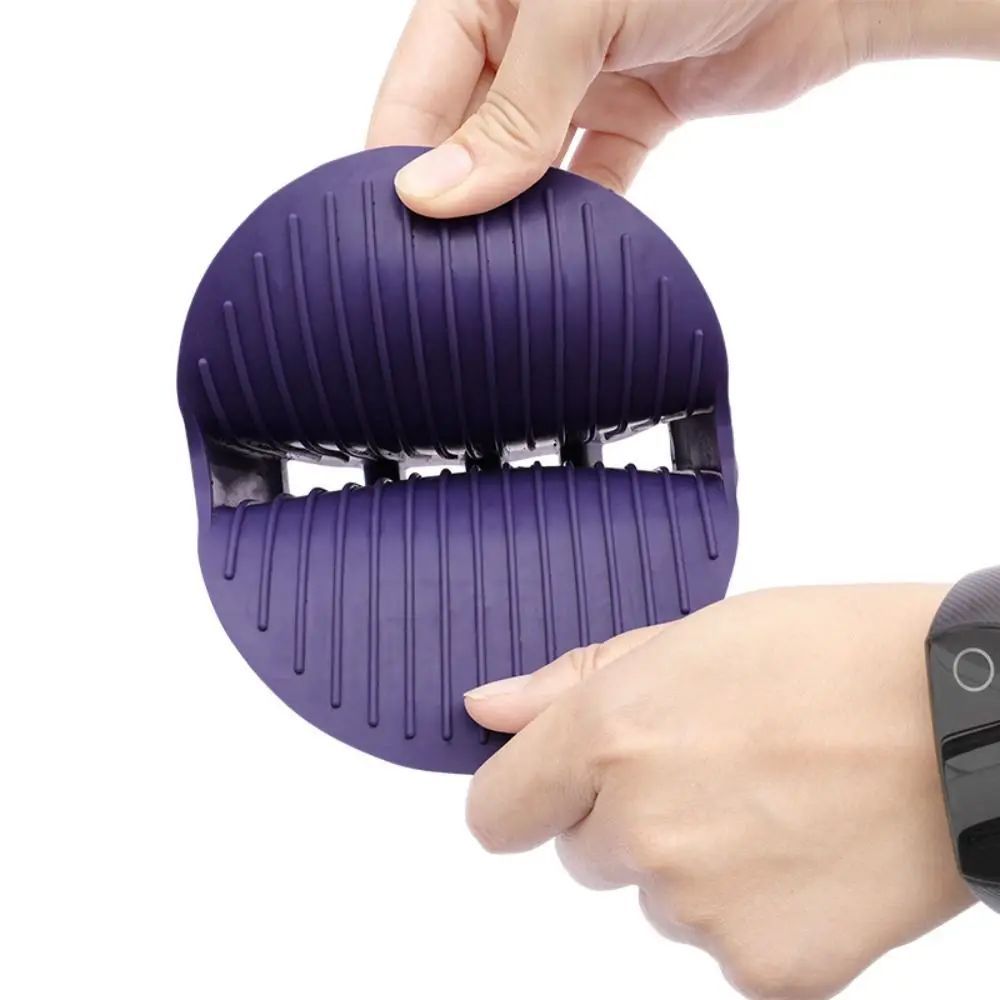 Massaging Pet Shampoo Brush Soft Bristle Dual Sided Grooming Brush
