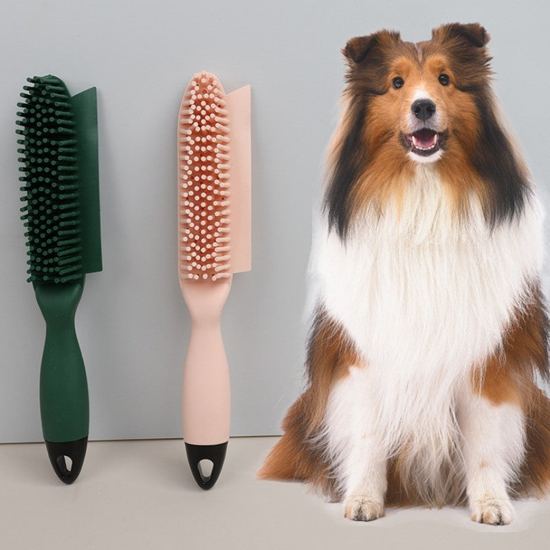 Pet Hair Remover Brush Massage Comb For Grooming And Cleaning