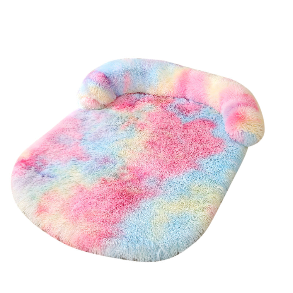 Plush Pet Bed Warm Cushion For Comfortable Sleep And Rest