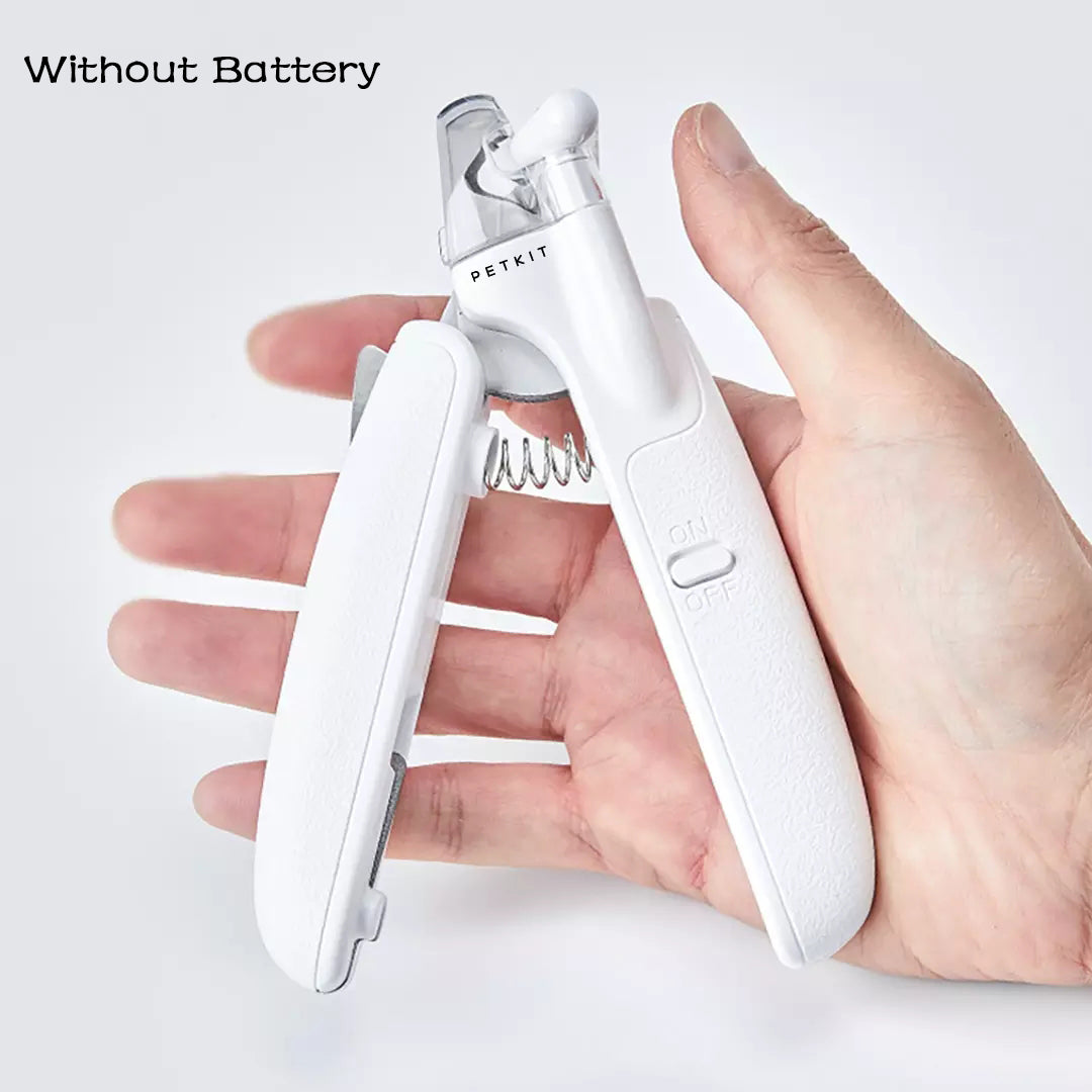 Professional Pet Nail Clipper Scissors With LED Light Grooming Tool