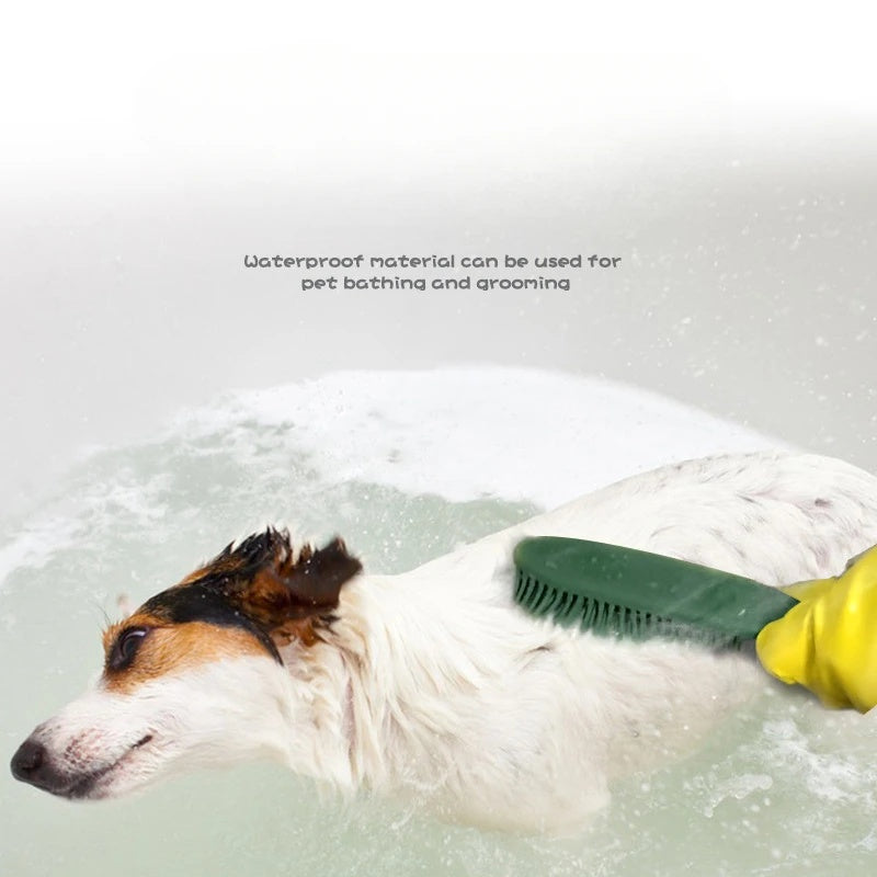 Pet Hair Remover Brush Massage Comb For Grooming And Cleaning