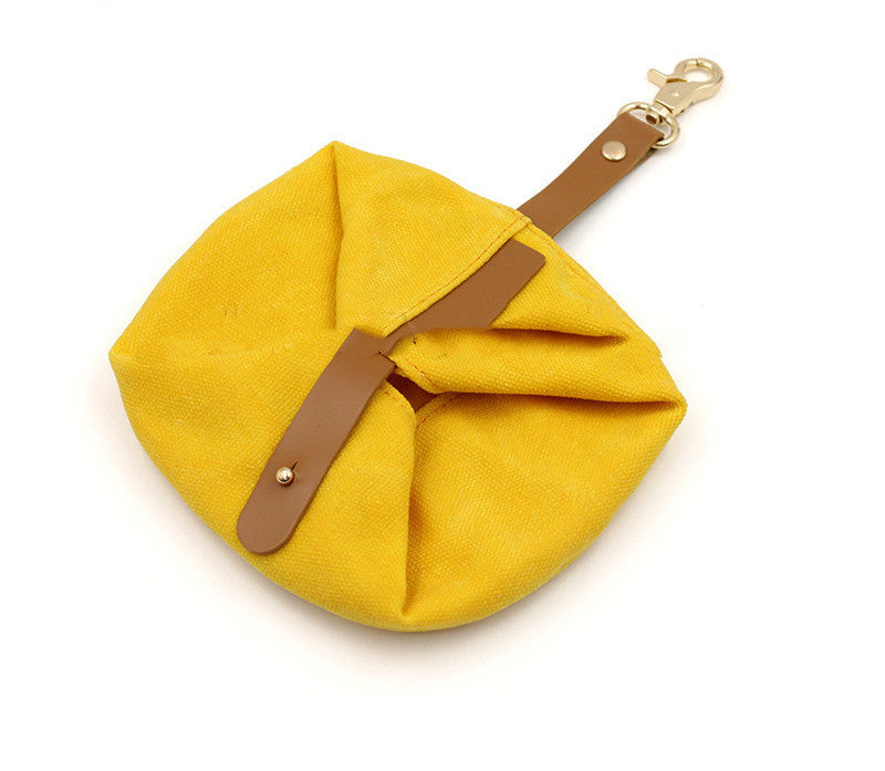 Foldable Canvas Water and Feeding Bowl for Pets