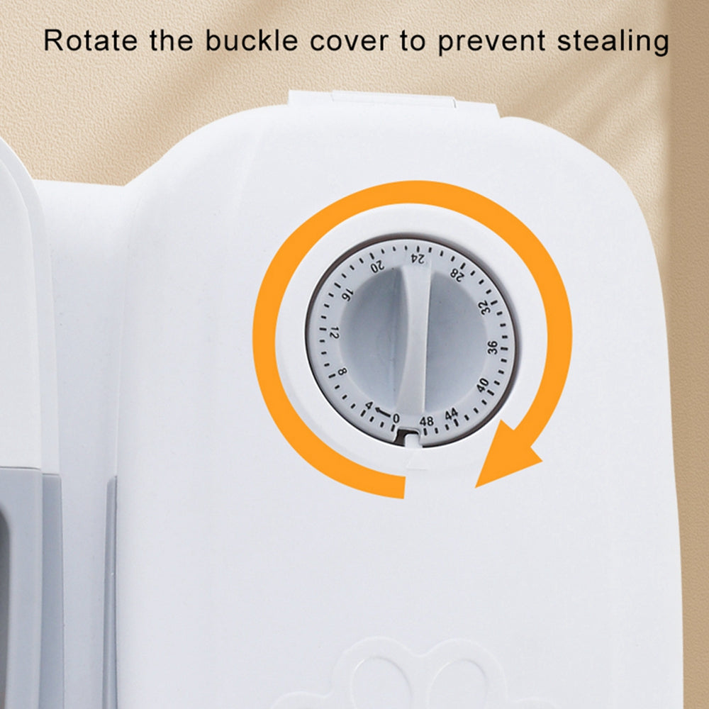 Automatic Smart Food Dispenser with Timer for Pets