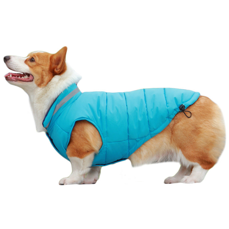 Thickened Waterproof Reflective Double-Sided Pet Jacket