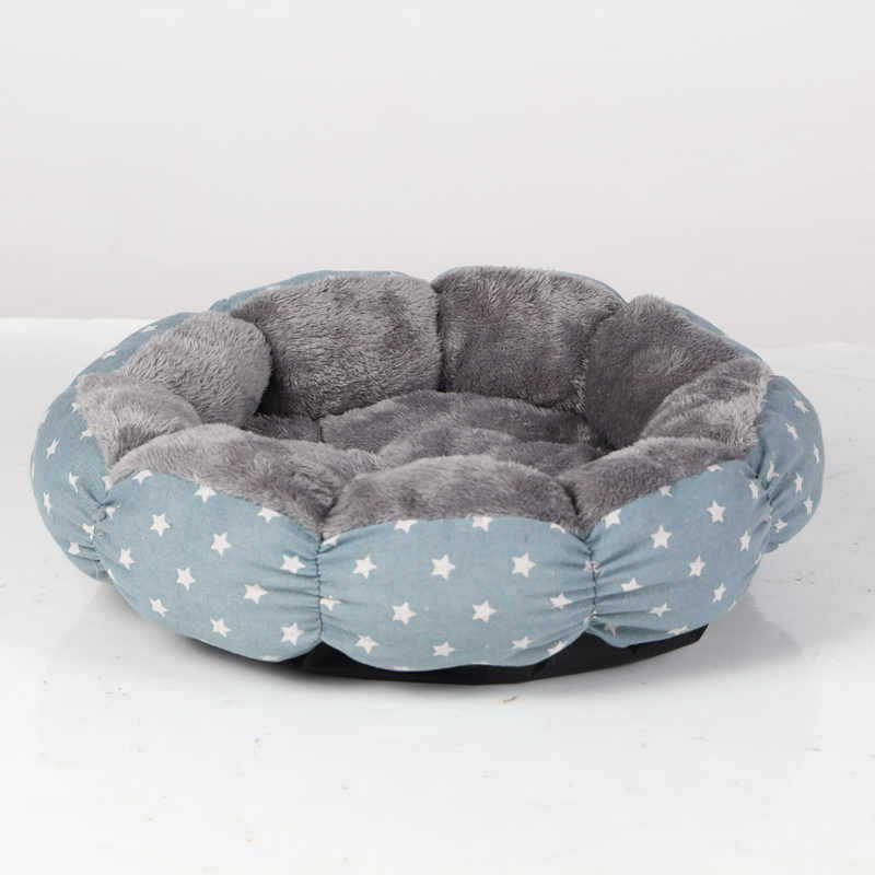 Calming Donut Pet Bed Round Fluffy Bed For Small Pets
