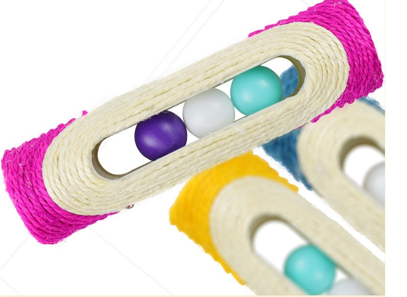 Durable Sisal Drum Toys for Pets Interactive Fun