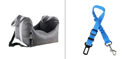 Waterproof Breathable Pet Car Seat Carrier Basket Travel Safety Bag