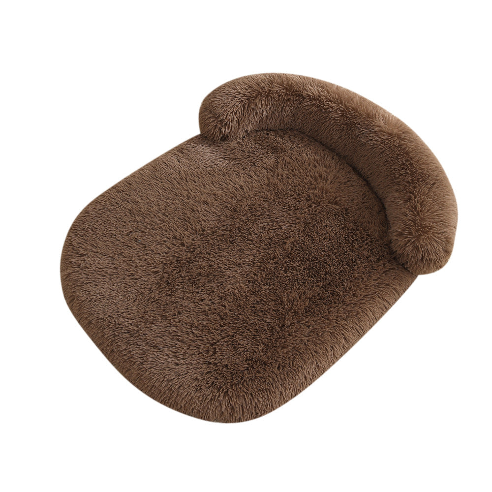 Plush Pet Bed Warm Cushion For Comfortable Sleep And Rest