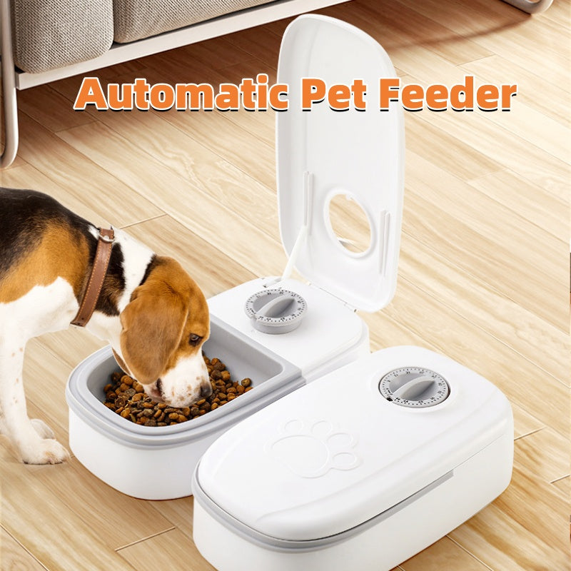 Automatic Smart Food Dispenser with Timer for Pets