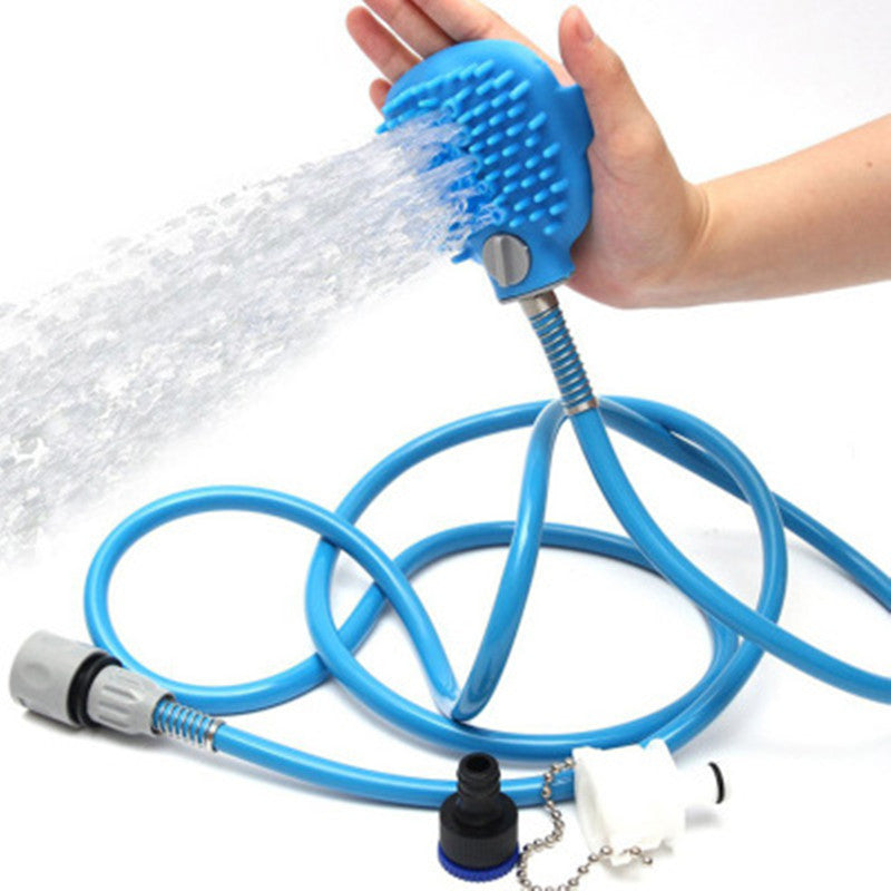 Pet Bathing Massager Brush For Comfortable Cleaning And Washing
