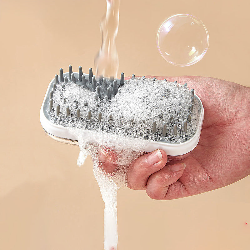 Silicone Pet Bath Brush For Gentle Massage And Cleaning