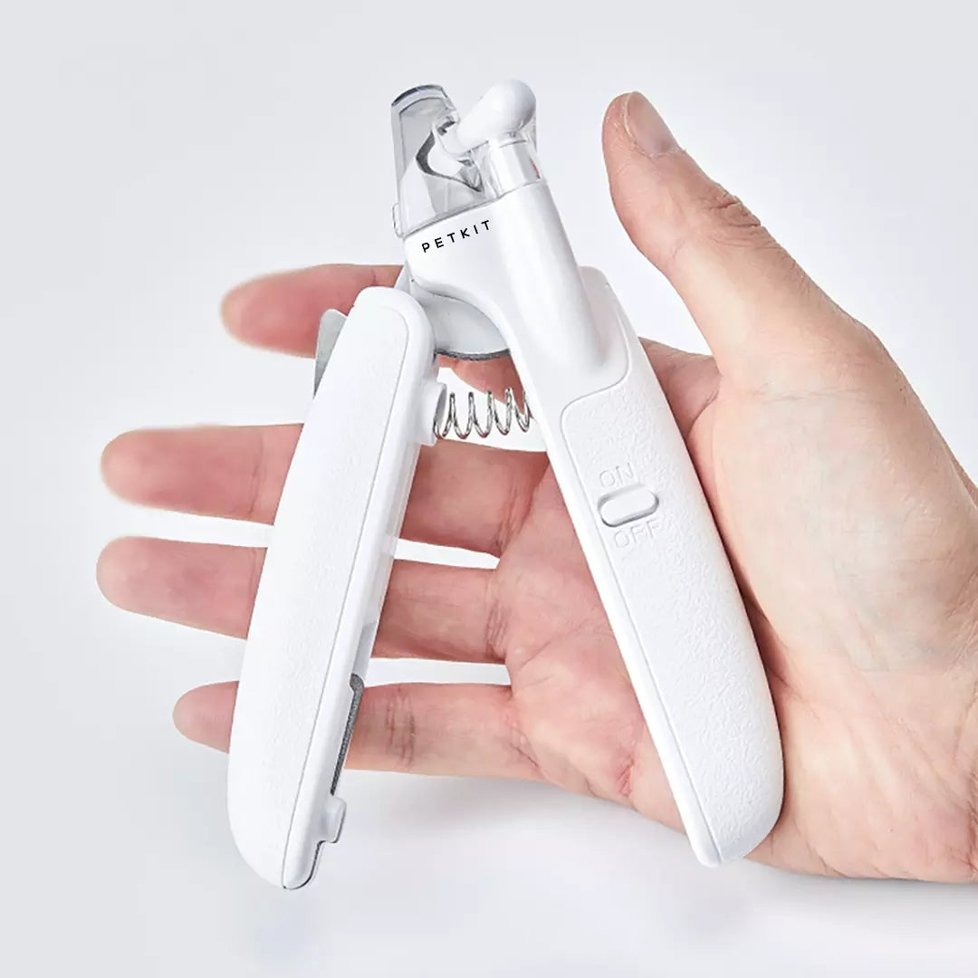 Professional Pet Nail Clipper Scissors With LED Light Grooming Tool