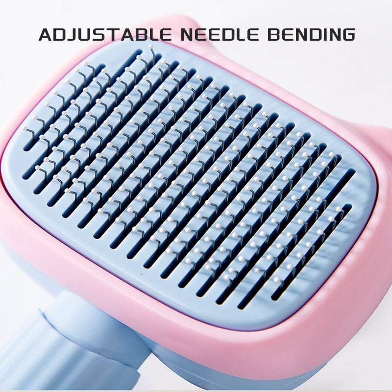 Pet Deshedding Grooming Brush Dematting Comb For Short And Long Hair
