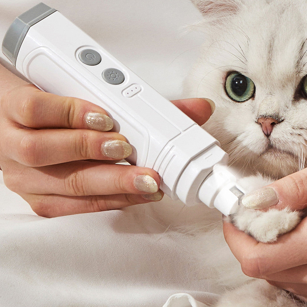 P3 Automatic Pet Nail Trimmer High Power With Dual Light