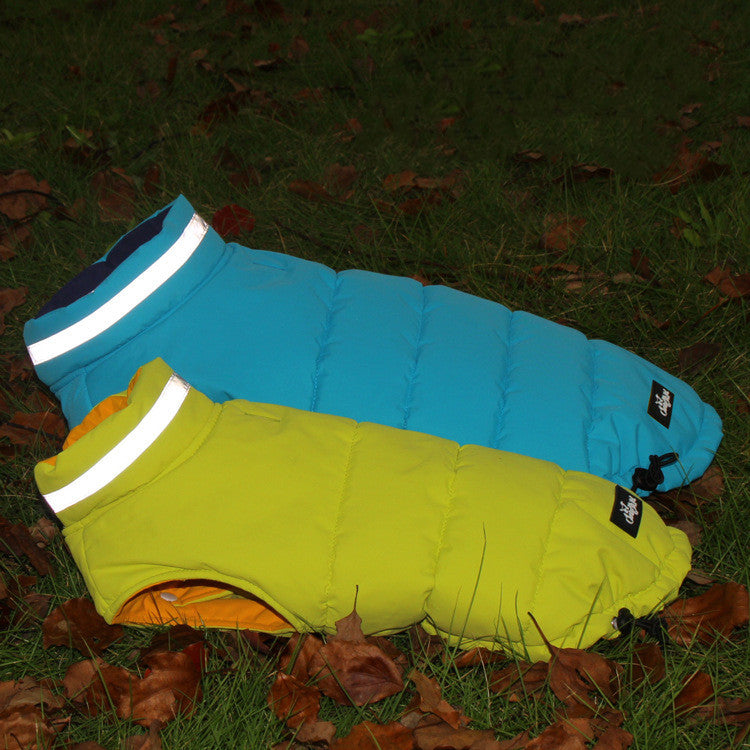 Thickened Waterproof Reflective Double-Sided Pet Jacket