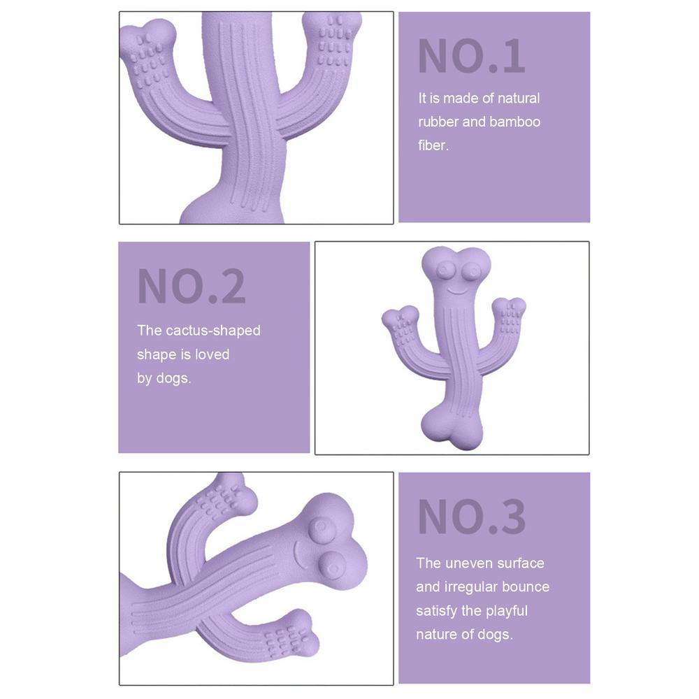 Ultra-Durable Cactus Chew Toys Interactive Fun for Pets